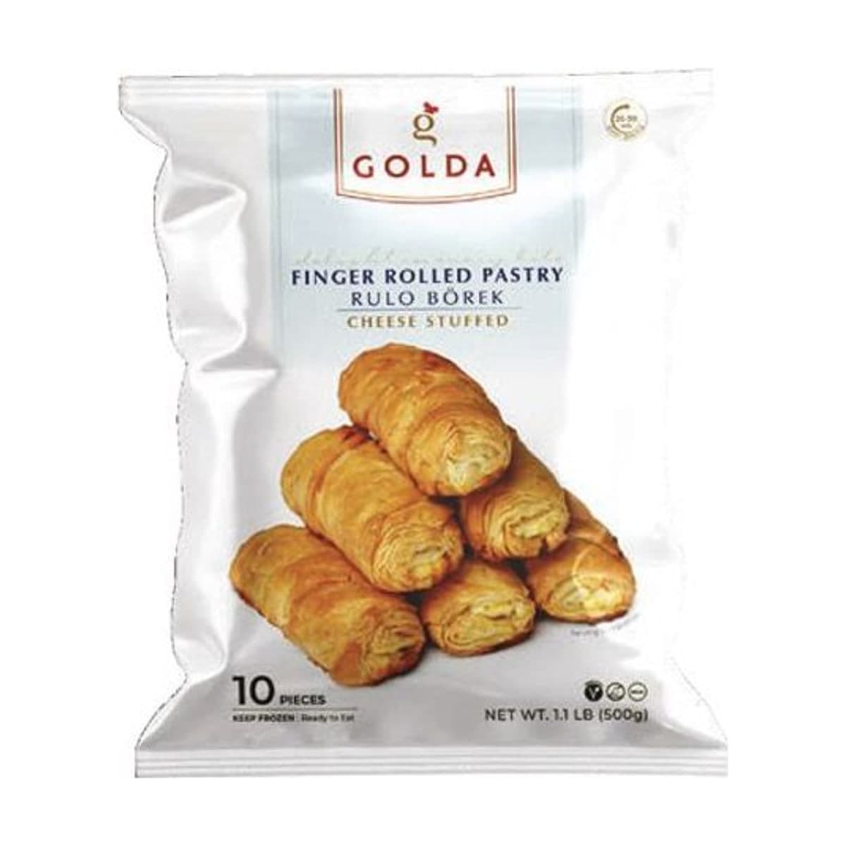 Golda أصابع معجنات ملفوفة بالجبن (Peynirli Rulo Börek)