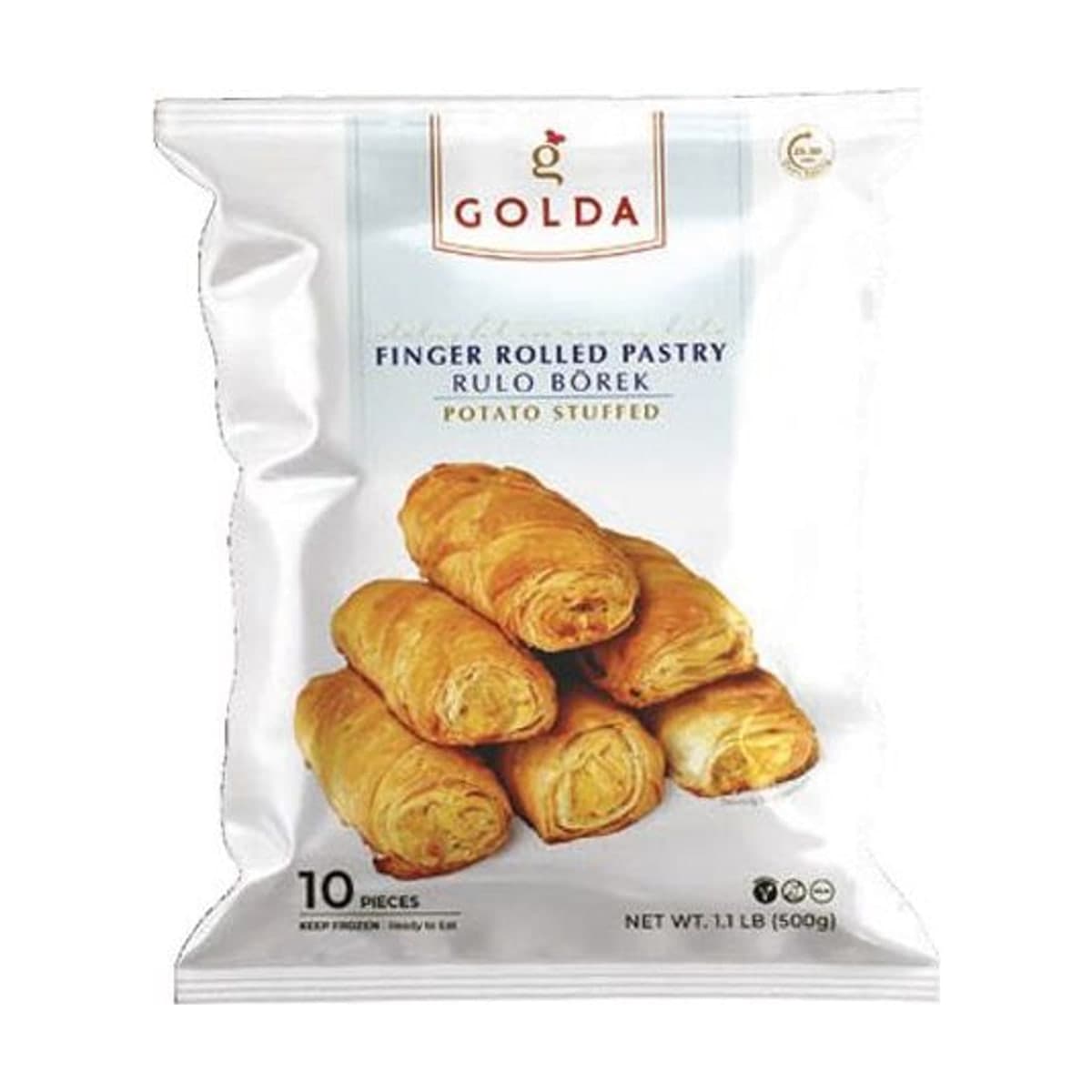 Golda أصابع معجنات ملفوفة بالبطاطس (Patatesli Rulo Börek)