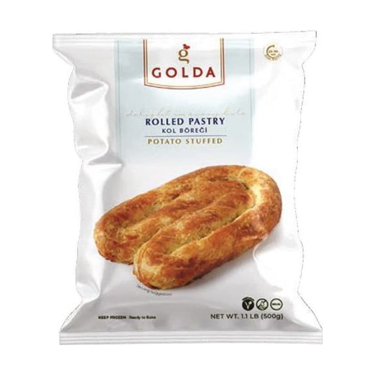Golda معجنات ملفوفة بالبطاطس (Patatesli Kol Böreği)