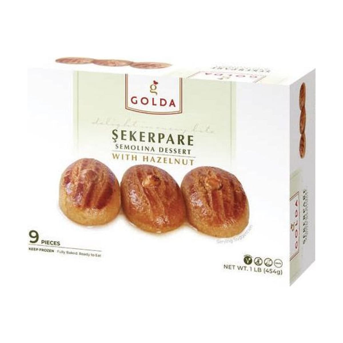 Golda حلوى السميد (Şekerpare)
