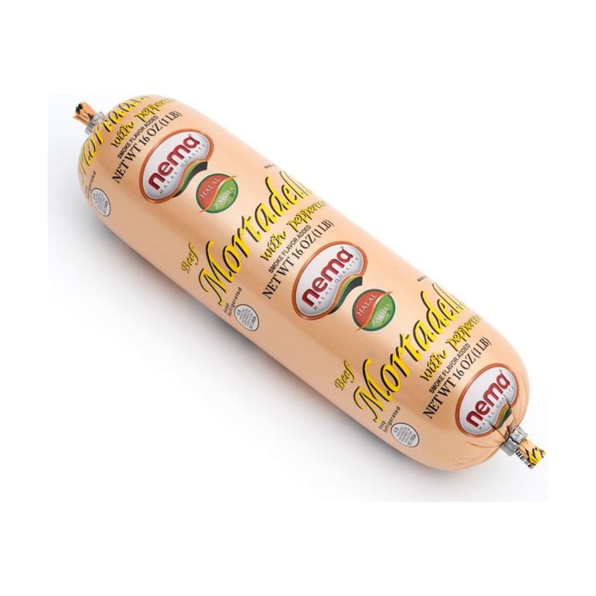 Nema Mortadelle de bœuf au poivre en grains
