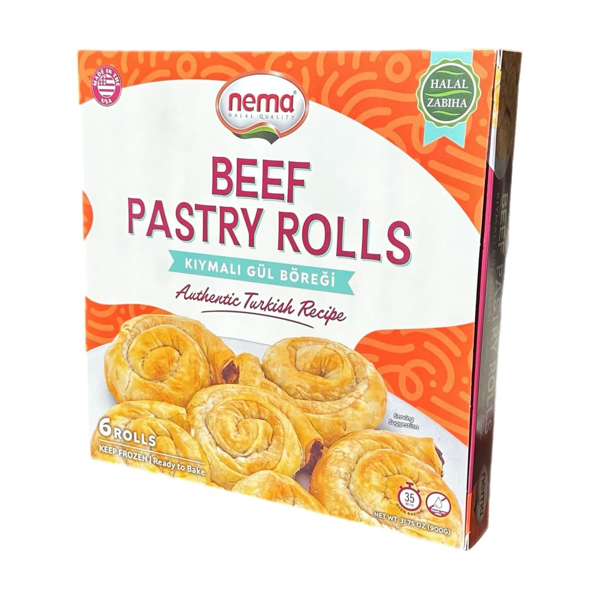 Nema Beef Pastry Rolls (Kıymalı Gül Böreği)