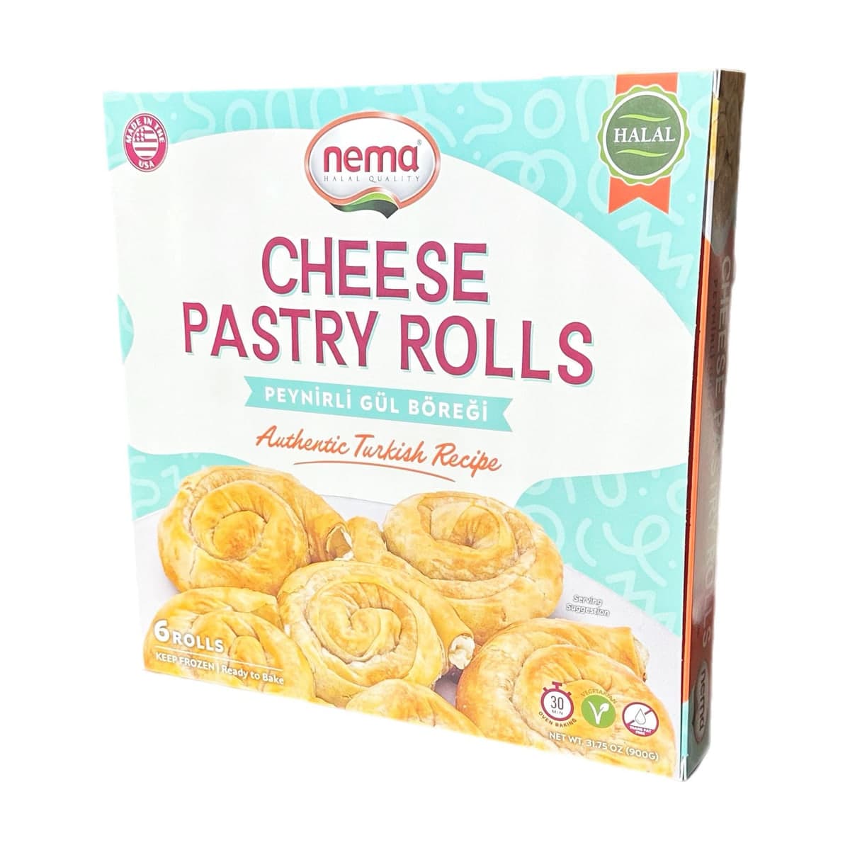 Nema Cheese Pastry Rolls (Peynirli Gül Böreği)