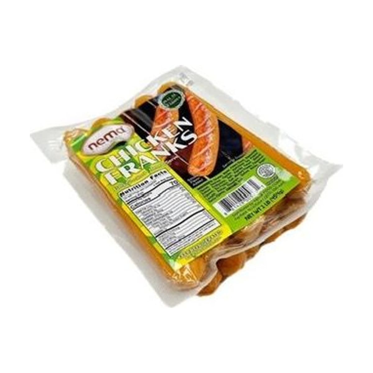 Nema Saucisses de Francfort au poulet