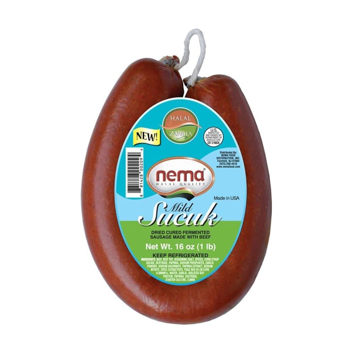 Nema حلقة سجق بقري خفيف