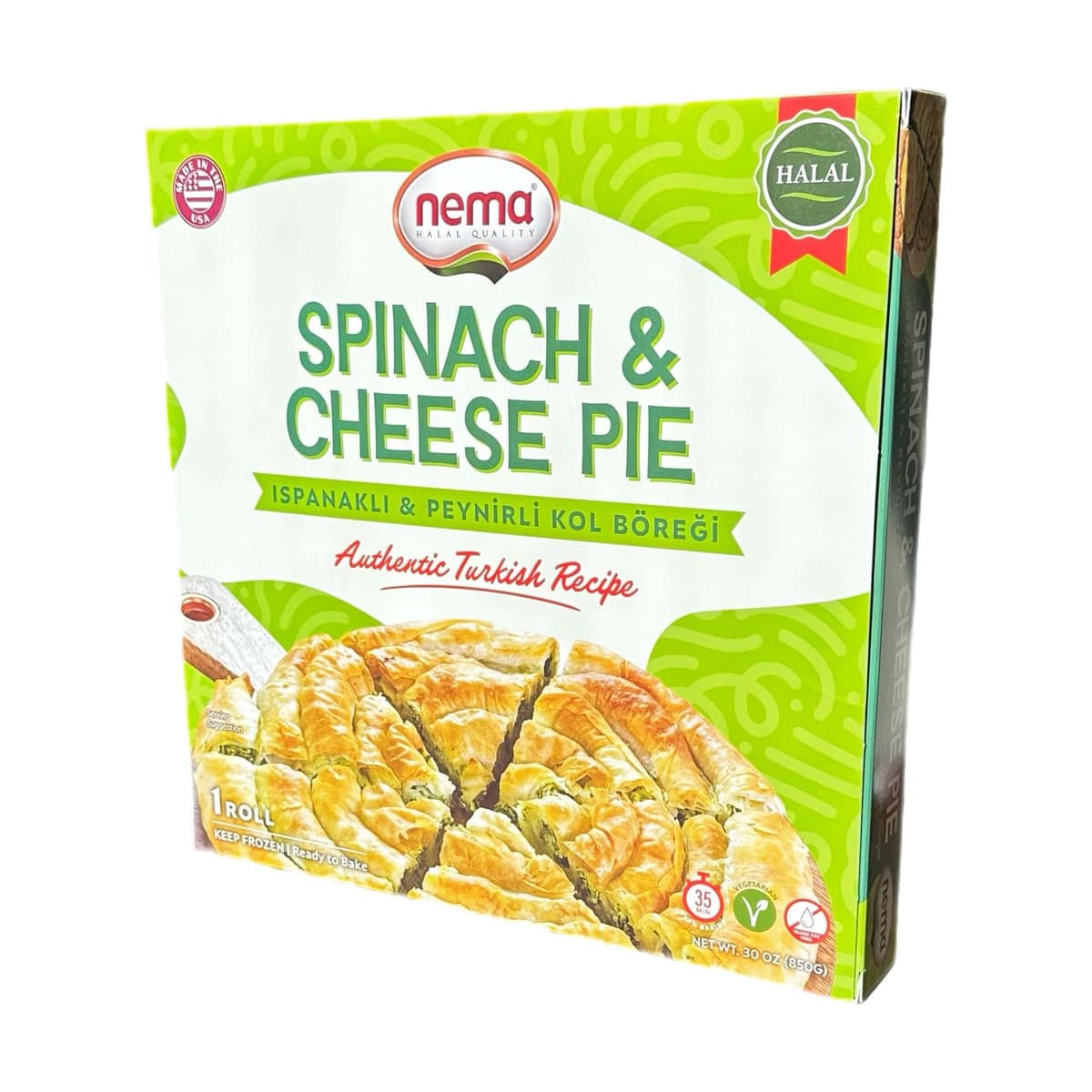 Nema Spinach & Cheese Pastry Pie