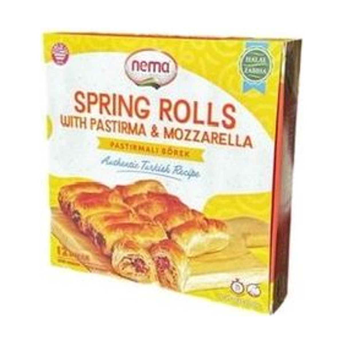 Nema Spring Rolls with Pastirma & Mozzarella
