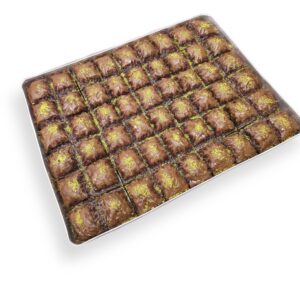 Golda Square Chocolate Baklava with Pistachios 6.2 lb