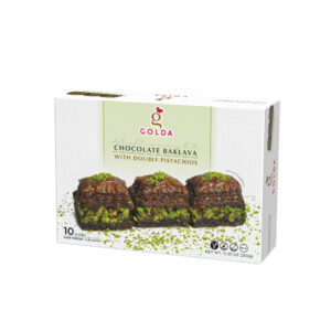 Golda Chocolate Baklava w/ Double Pistachios 350g