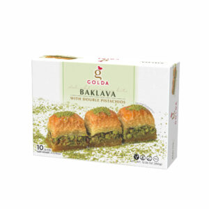 Golda Baklava w/ Double Pistachios 350g