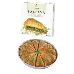 Golda Triangle Baklava w/ Double Pistachios 2.75 lb