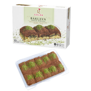 Golda Milk & Cocoa Baklava w/ Double Pistachios 350g